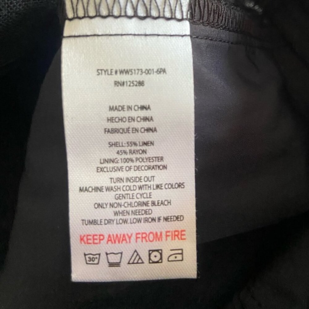 Jason Wu | Linen Blend High Waisted Pleated Shorts - image 3